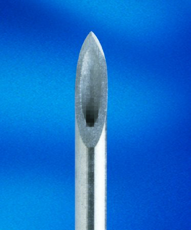 Spinal Needle BD™ Quincke Style 25 Gauge 3-1/2 Inch Blue Sterile (25/BX 4BX/CS) by BD  ID 405180